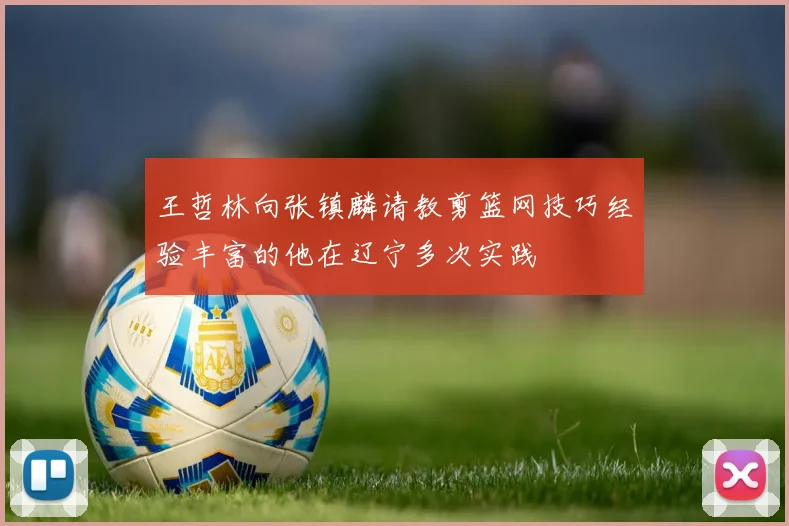 王哲林向张镇麟请教剪篮网技巧经验丰富的他在辽宁多次实践